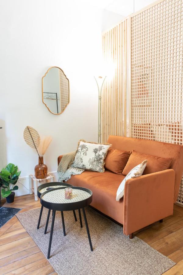 Cosy Et Comfort Studio Equipe A Clichy 5 Min Metro Exterior foto